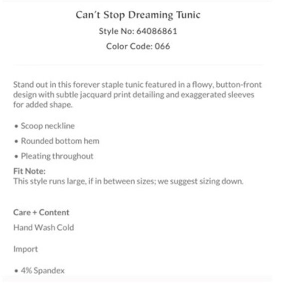 NWT-Free People Can't Stop Dreaming Tunic - L - Picture 9 of 9